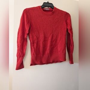 Everlane Red Crew Neck Sweater